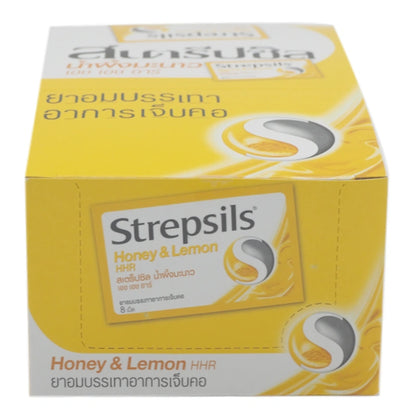 Strepsils Throat Lozenges Honey Lemon HHR x24