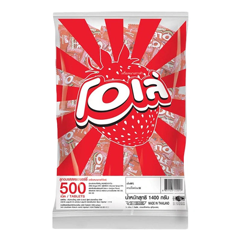 OLE Candy Strawberry 500 Pcs