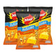 TWISTIES Extreme Cheese flavored rice and corn snack in 68g packs, showing crispy snack pieces coated with cheese flavor.