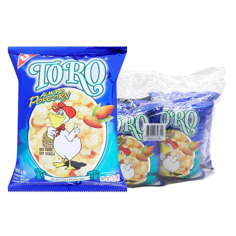 Toro Almond Popcorn 60g x4