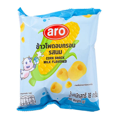 ARO Corn Snack Milk 18GX12
