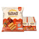 SUNBITES Multi Grain BBQ Snack pack showing colorful multi-grain chips in a clear bag, popular for savory, crunchy snacking.
