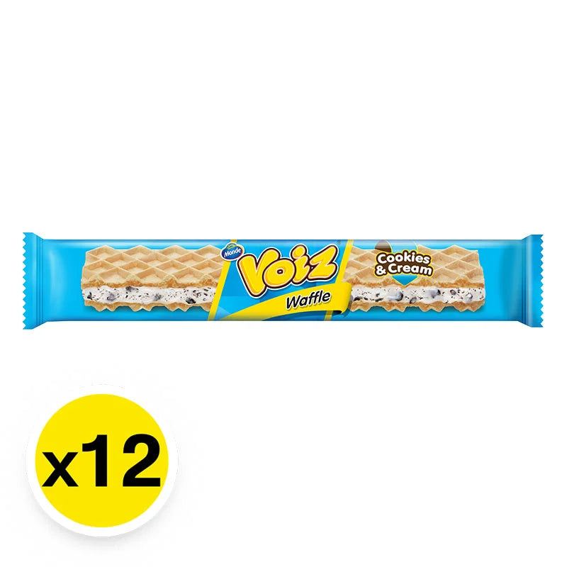 Voiz Waffle Cookies Cream 19g
