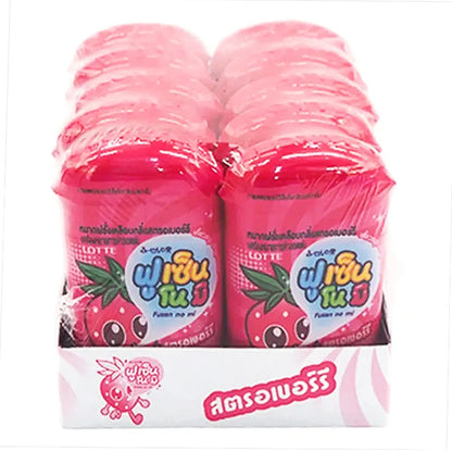 Lotte Fusen No Mi Chewing Gum Strawberry Flavor 15g x10
