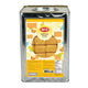 A box of ARO Butter Biscuits 5 kg with golden-brown biscuits showing a buttery surface and crisp texture.