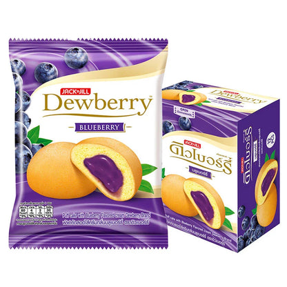 DEWBERRY Puff Cake Blueberry 12 Pcs 15g
