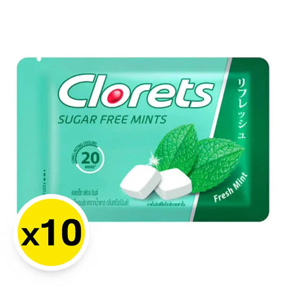 Clorets Candy Fresh Mint 15.4g x10