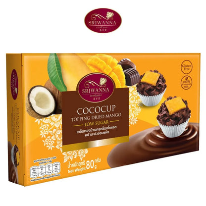 Sriwanna Crispy Thong Rolls Mixed With Chocolate And Dried Mango