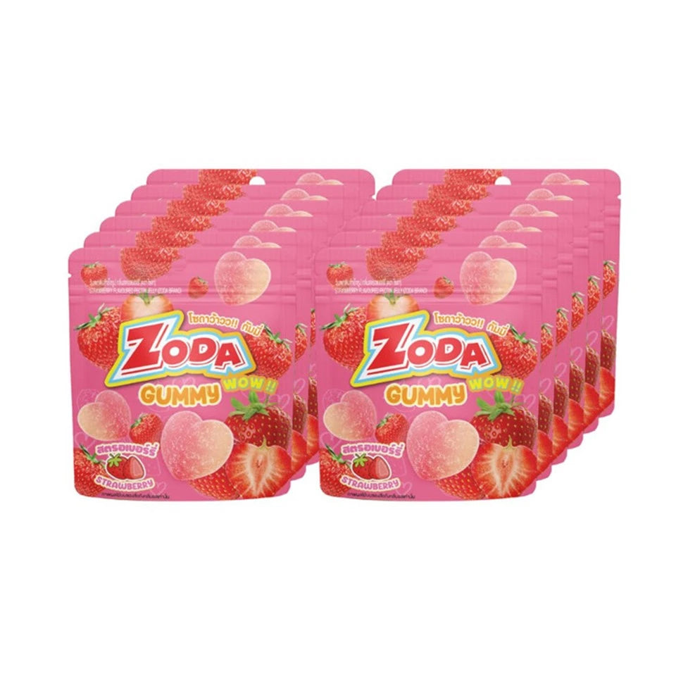 ZODA Wow Gummy Strawberry Flavor 12x(dozen) 45g