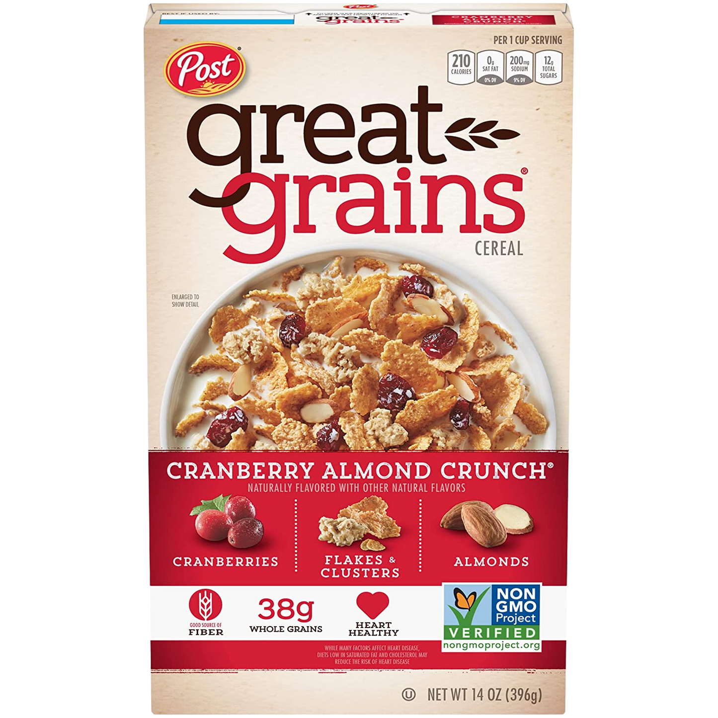 Post Great Grains Cranberry Almond Crunch Cereal
