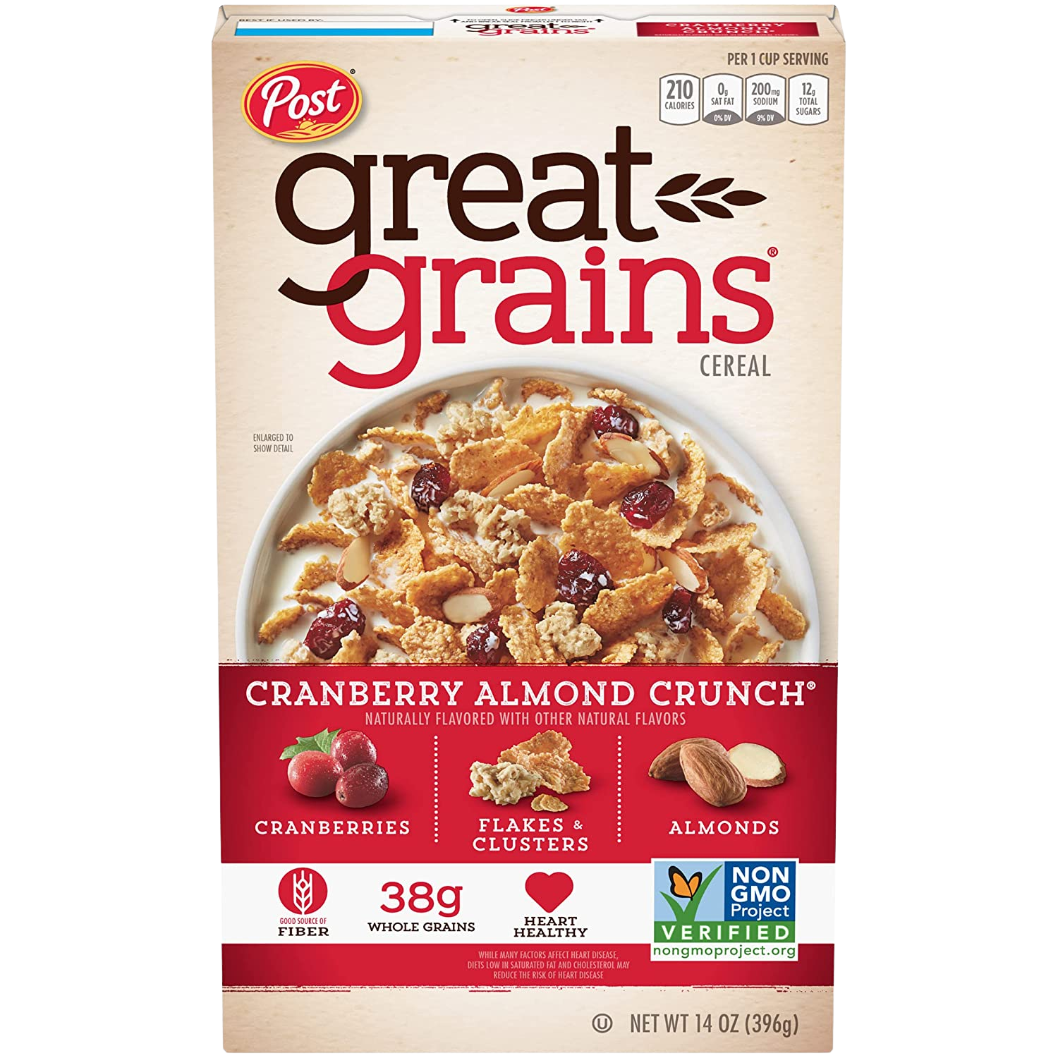 Post Great Grains Cranberry Almond Crunch Cereal