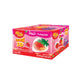 PIPP 3D Strawberry Gummy filled with strawberry jam, 18g each, showing colorful gummies and jam filling inside.