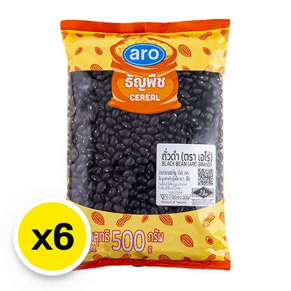 ARO Black Bean 500g x6
