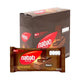 NABATI Chocolate Wafer 27g pack with 12 pieces, showing crispy wafer layers coated in chocolate on a white background.