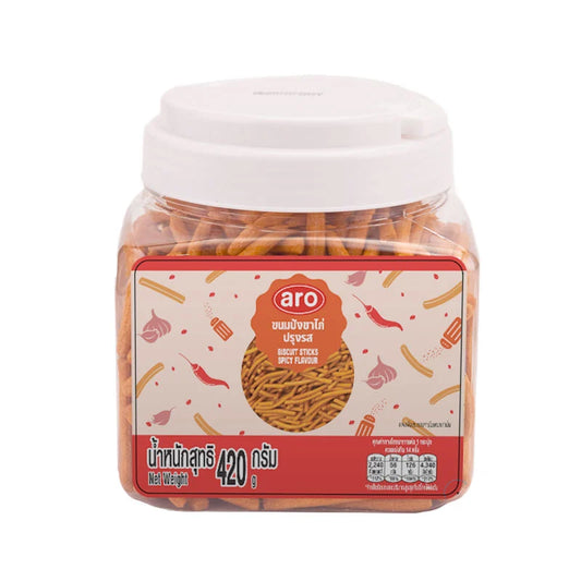 ARO Biscuit Sticks Spicy 420g