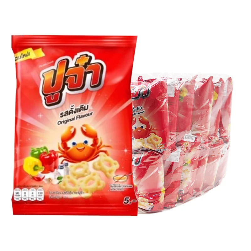 PU-JAA Snack Fried Cracker Original 15g x12
