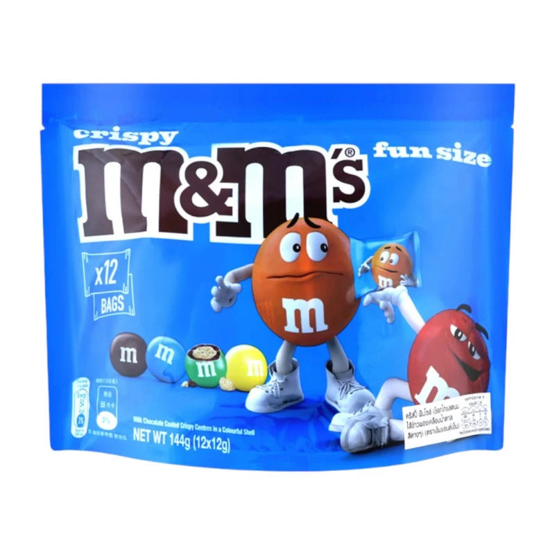 M&M 's Crispy 's Crispy Chocolate Stuffed With Puffed Rice 144g