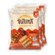 Sunbites Baked Multigrain Snack BBQ flavor in 56g packs, with crispy multigrain chips and BBQ seasoning on the surface.