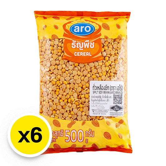 ARO Split Soy Bean 500g x6