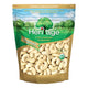 Heritage Organic Raw Whole Cashew Nuts in 250g bag, showing fresh, light-colored cashews with natural texture and smooth surface.