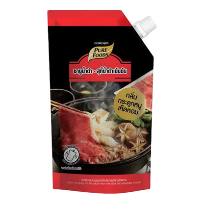 Pure Foods Black Hotpot Pork&mushroom 500g