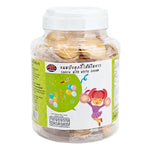 M&K ARO Cookiewhitecream-p 540GX1 snack confectionery in a plastic package, dry grocery product for baking and snacking.