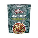 NUT Walker Mixed Nuts 454g jar with a variety of colorful, roasted mixed nuts in a clear container.