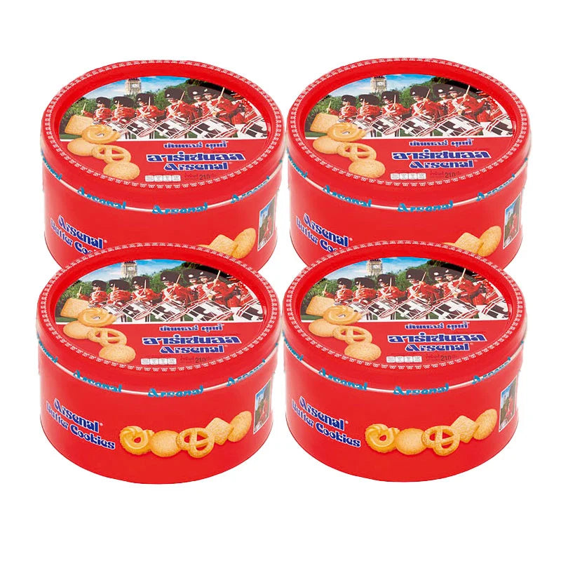 Arsenal Cookies Butter 210g x4
