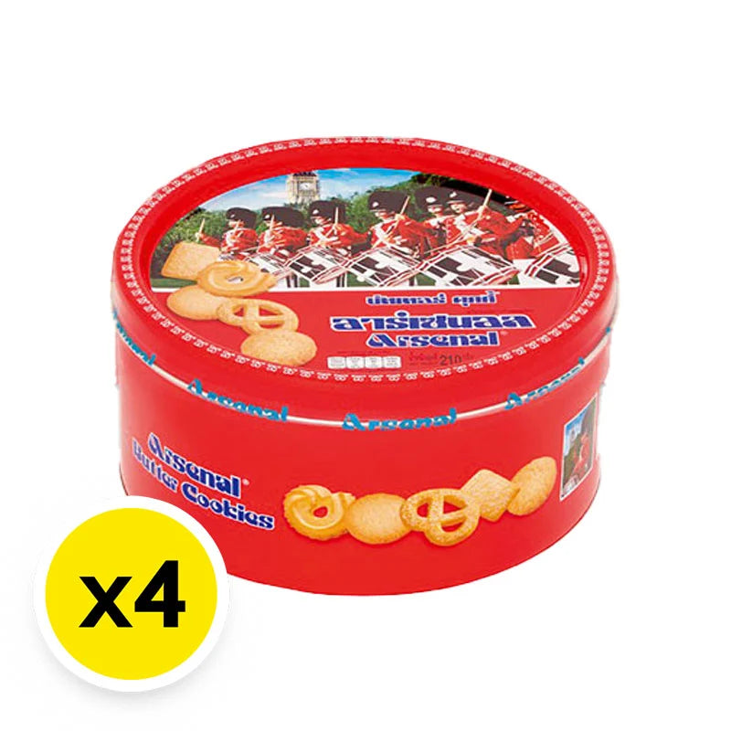 Arsenal Cookies Butter 210g x4