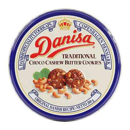 Danisa Traditional Choco Cashew Butter Cookies 200g