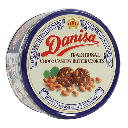Danisa Traditional Choco Cashew Butter Cookies 200g