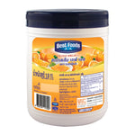Best Foods orange jam in a 1.9kg jar, showcasing bright orange color and smooth texture, ideal for spreading or baking.