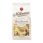 Dry Lamolisana Tagliatelle No.103 pasta in a 500g package, showcasing the golden, flat noodle strands.
