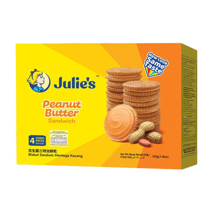 Julies Peanut Butter Biscuit 210g