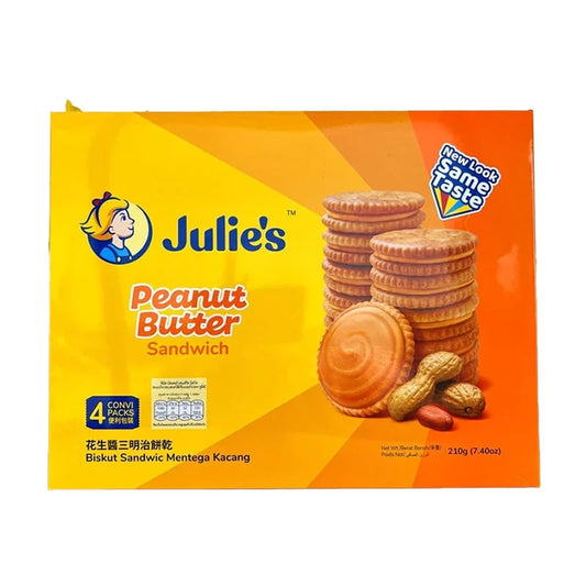 Julie's Peanut Butter Biscuit 210g