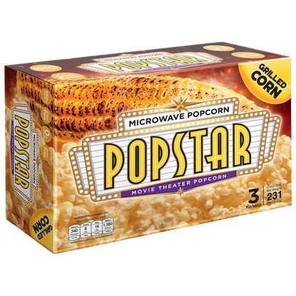 Popstar Microwave Grilled Corn Flavor