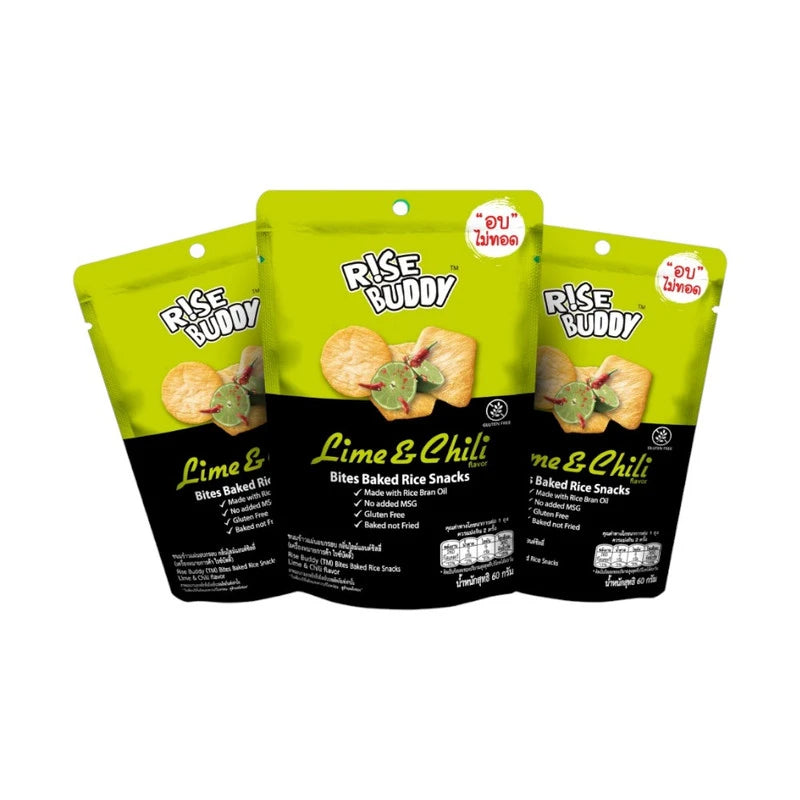 RISE BUDDY Crispy Rice Snacks That Are Healthy