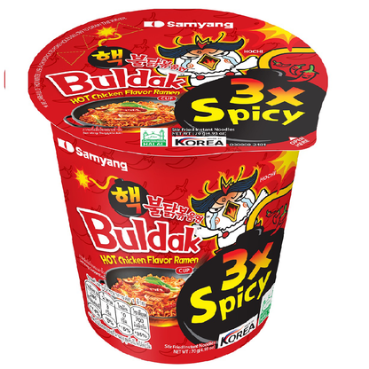 Samyang Buldak Hot Chicken 3x Ramen Cup