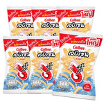 Calbee Original Flavored Snack 80g, dry grocery snack pack with crispy, seasoned snack pieces in a resealable bag.