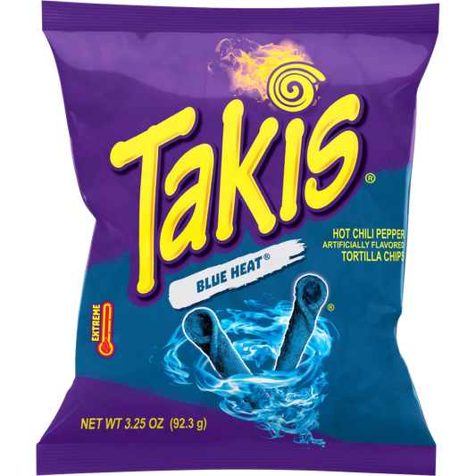 Takis Blue Heat