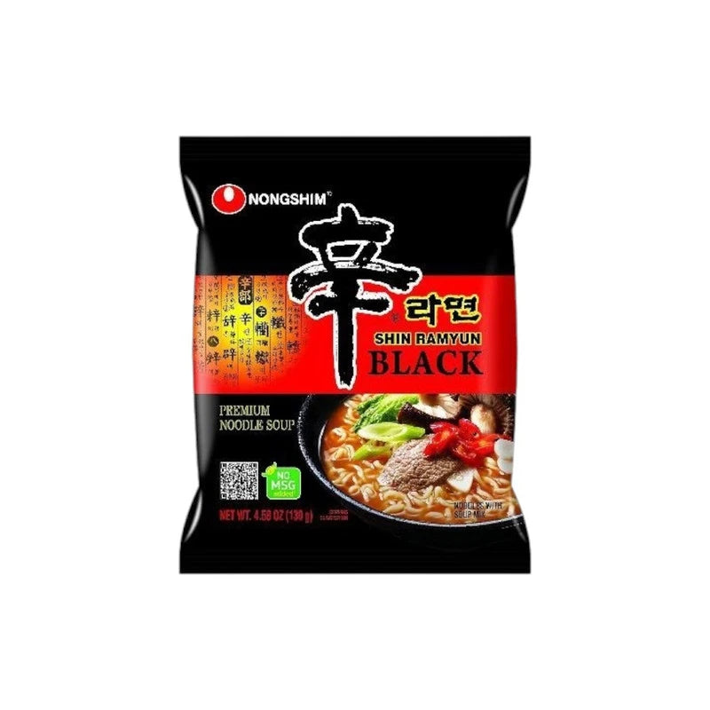NONGSHIM [single Packet] Shin Ramyun Black Noodle Soup Shin