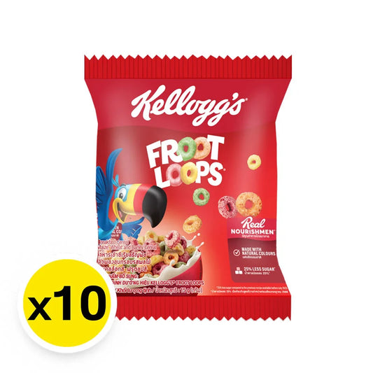 Kelloggs Cereal Froot Loops 15g x12