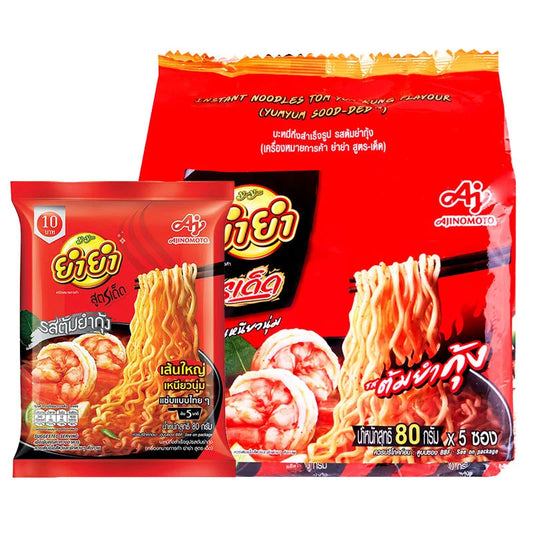 YUMYUM Instant Noodle Tom Yum Kung 80g x5
