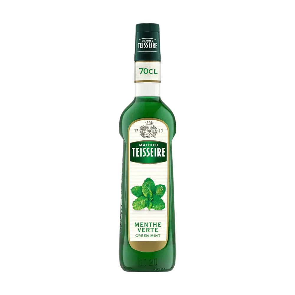Mathieu Teisseire Green Mint Syrup . (green Mint Syrup) Syrup