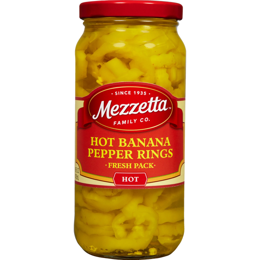 Mezzetta Hot Pepper Rings