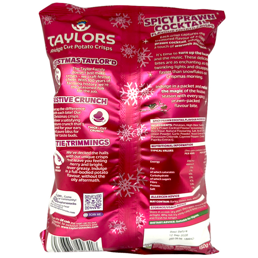 Taylors Spicy Prawn Cocktail Crisps