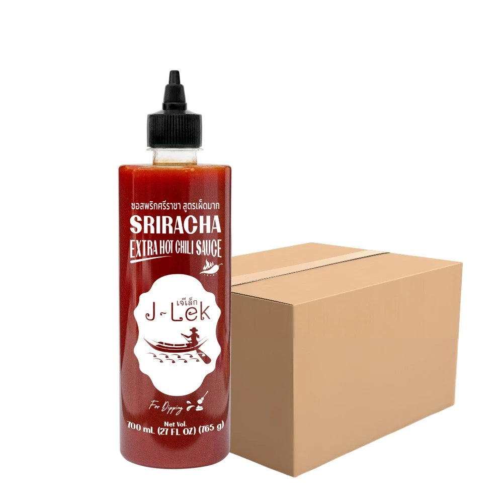 J-lek Sriracha Chili Sauce Very Spicy Formula Pack Of 12 Bottles