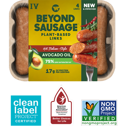 Beyond Meat Plant-Based Links Sausage Hot Italian Style