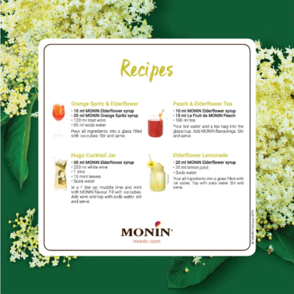 Monin Elder Flower Syrup 700ml