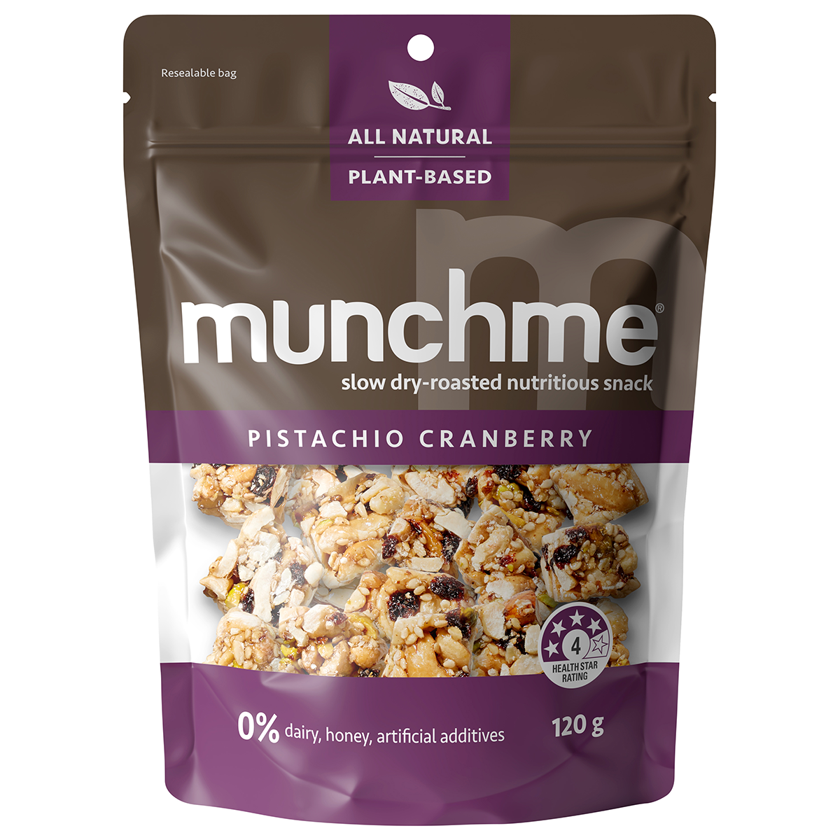 Munchme Pistachio Cranberry